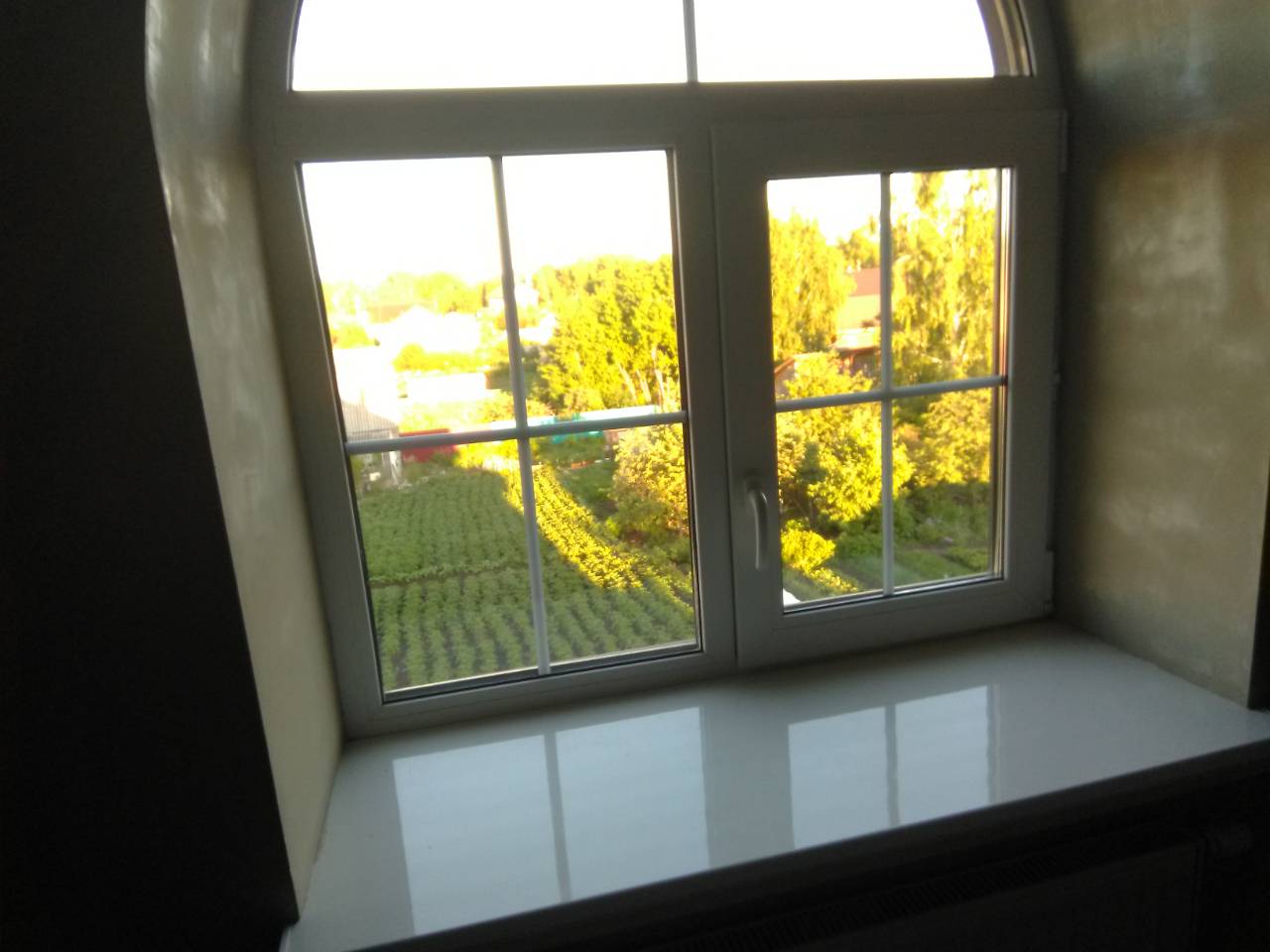 Установка французского окна